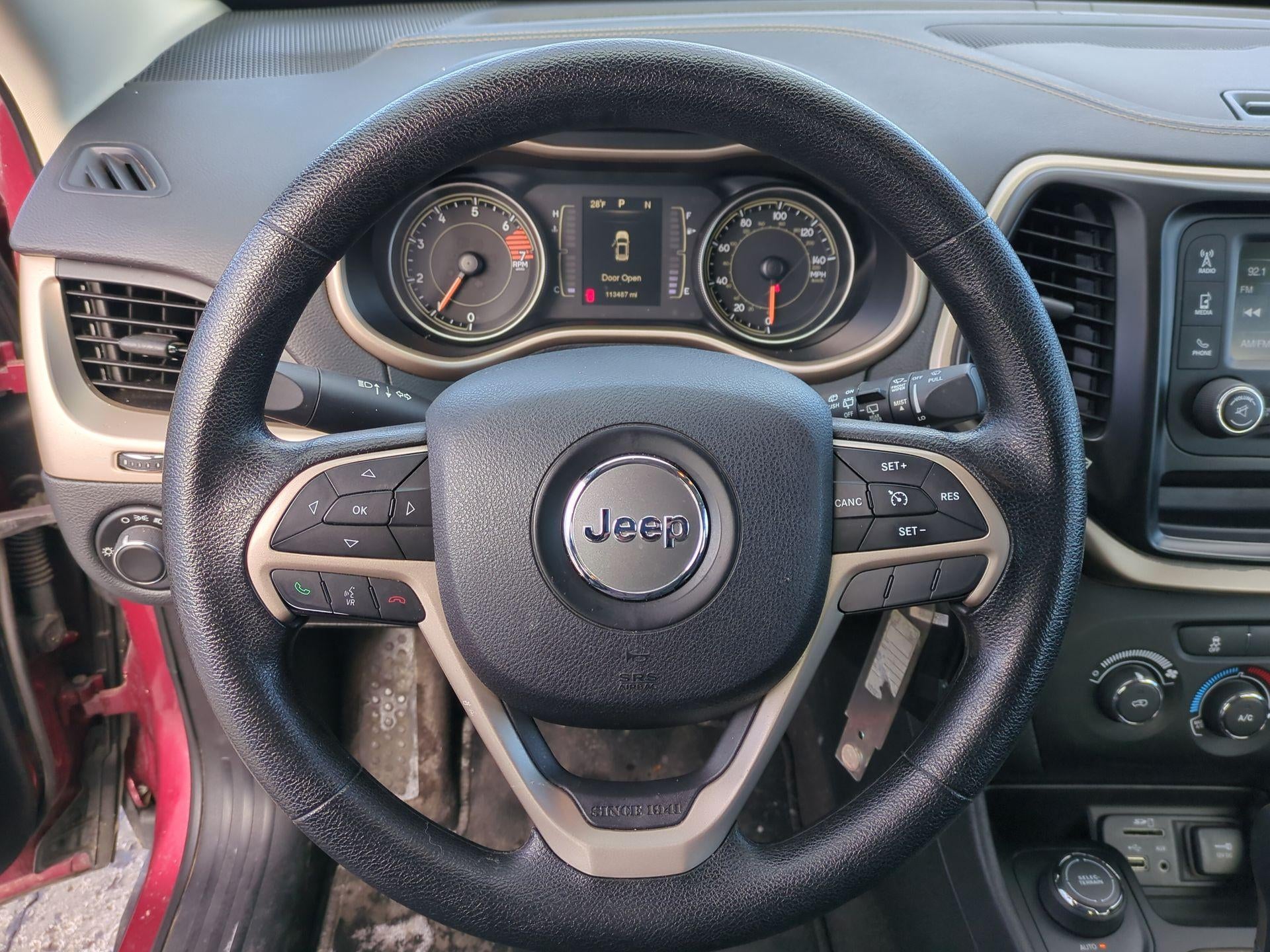 2016 Jeep Cherokee Sport