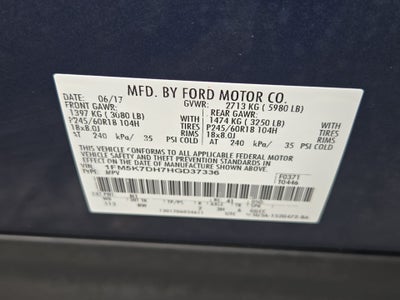 2017 Ford Explorer XLT