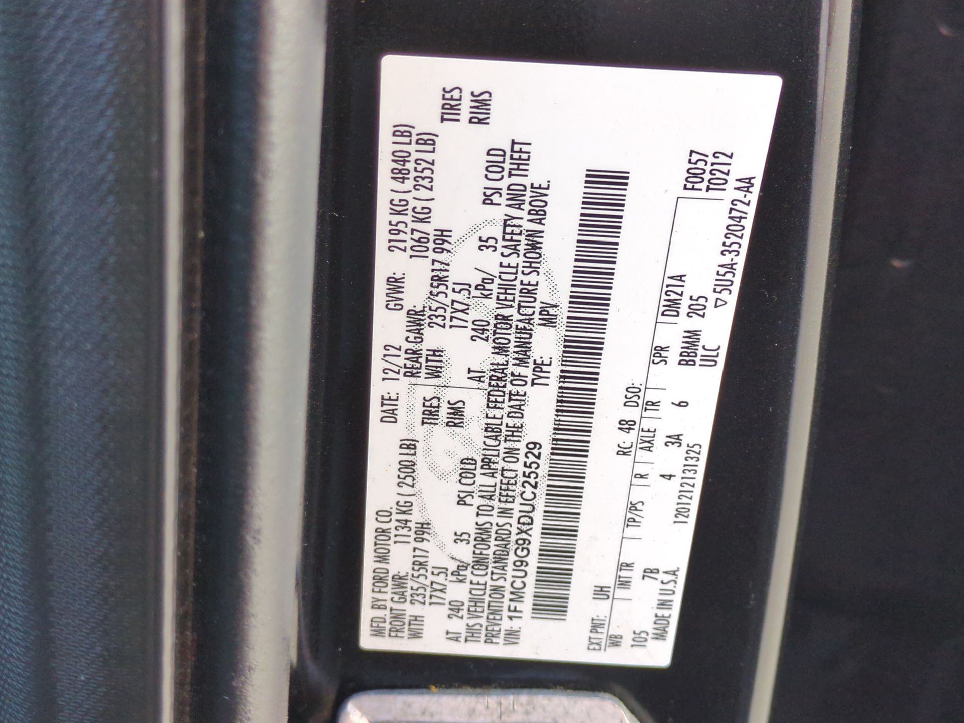 2013 Ford Escape SE