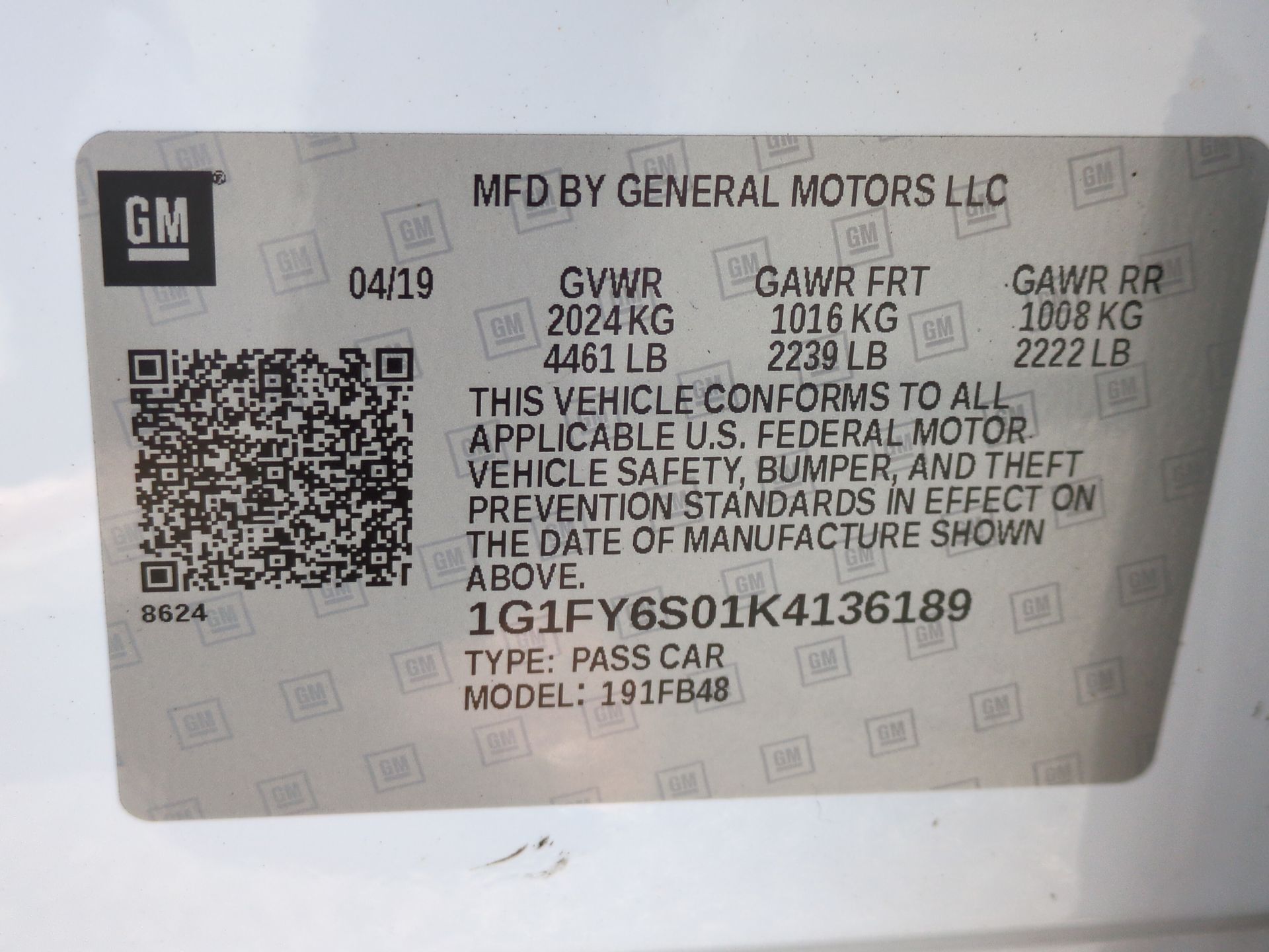 2019 Chevrolet Bolt EV LT