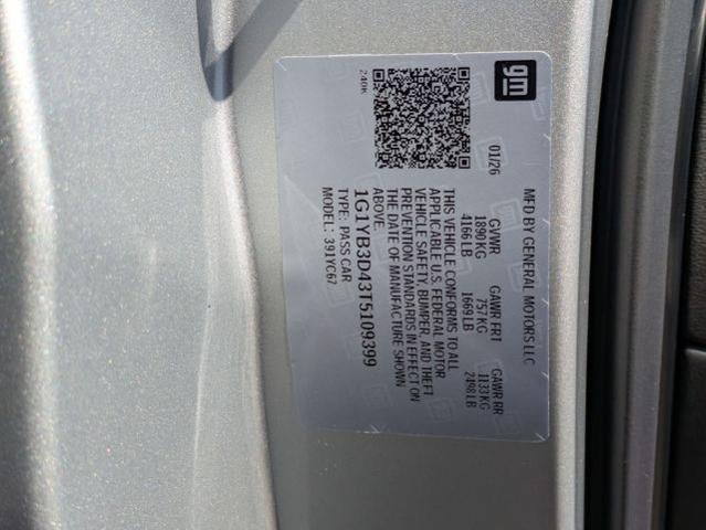 2026 Chevrolet Corvette Stingray Stingray Convertible 2LT