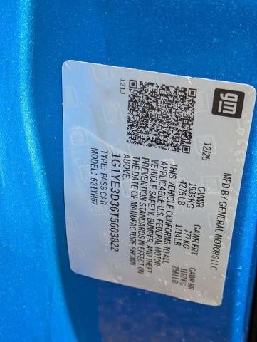 2026 Chevrolet Corvette Z06 Z06 Convertible 2LZ