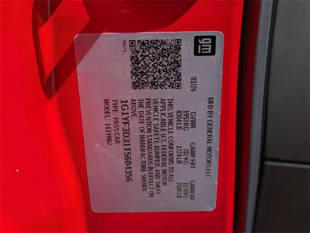 2026 Chevrolet Corvette Z06 Z06 Convertible 3LZ