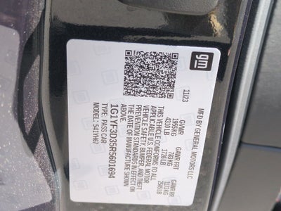 2024 Chevrolet Corvette Z06 3LZ