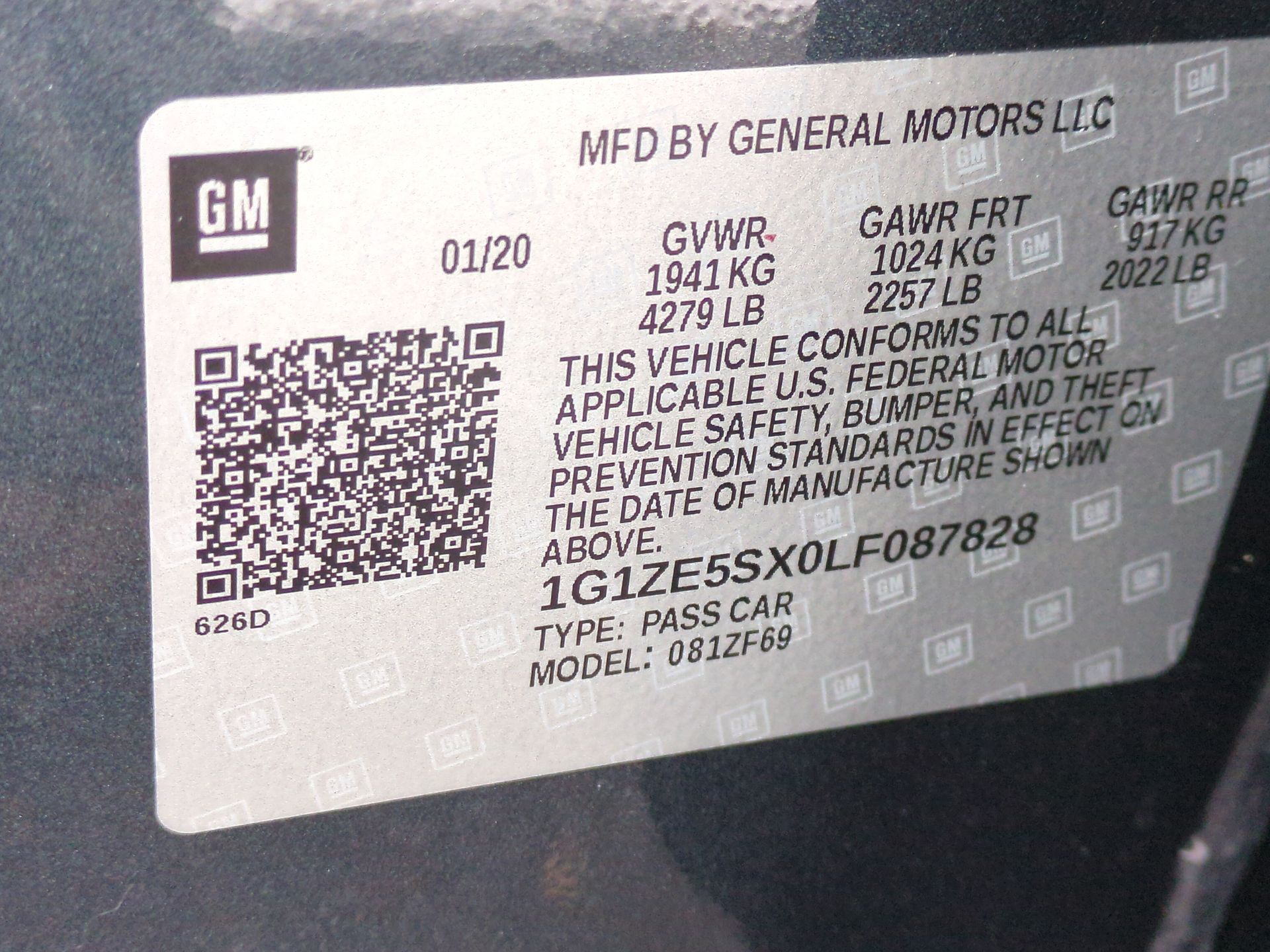 2020 Chevrolet Malibu Premier