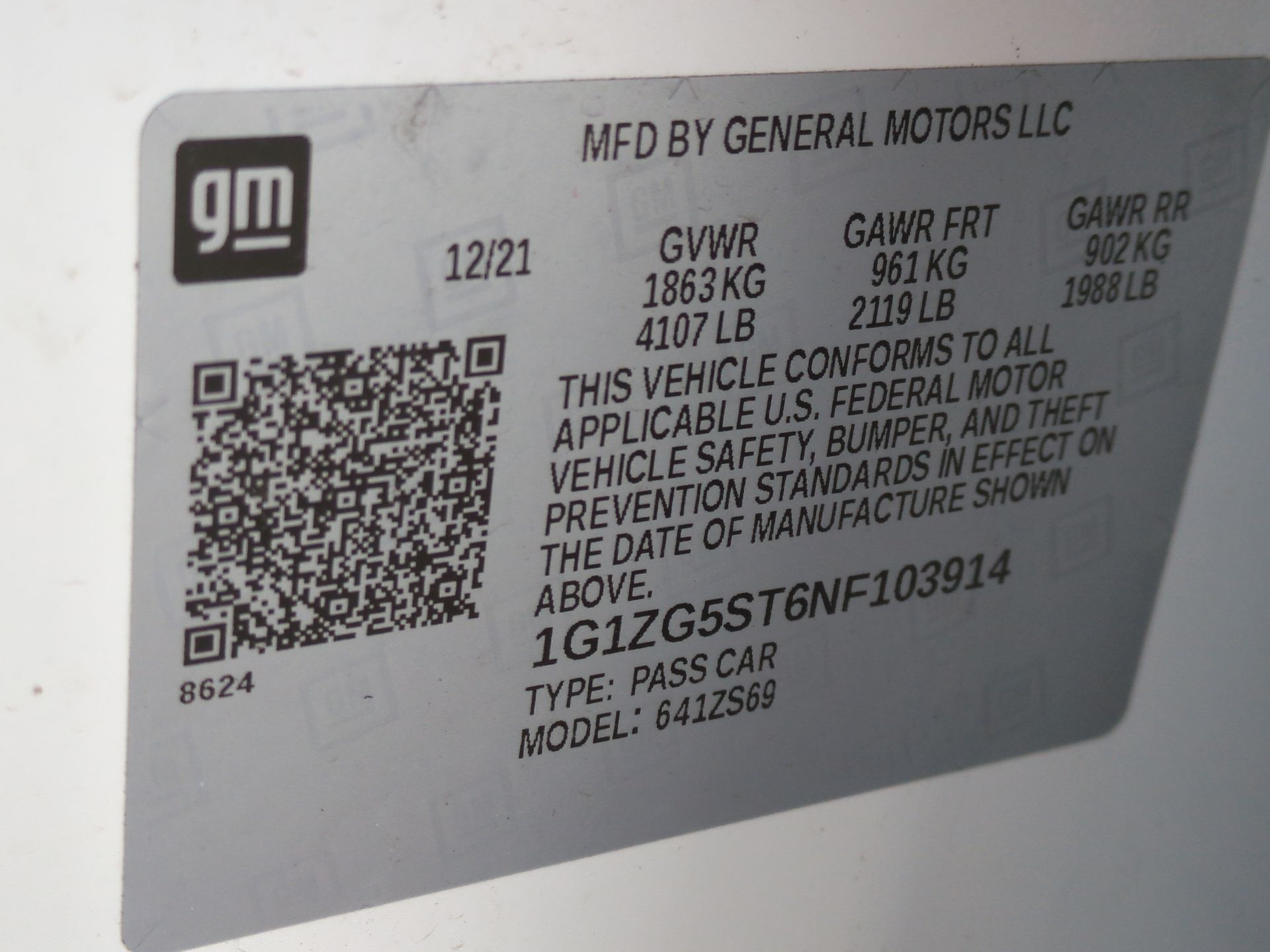 2022 Chevrolet Malibu RS