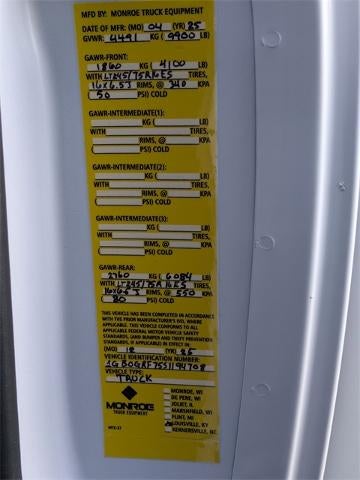 2025 Chevrolet Express Cutaway 3500 3500 Van 139"