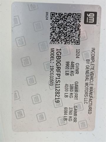 2025 Chevrolet Express Cutaway 3500 3500 Van 139"