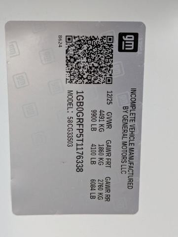 2026 Chevrolet Express Cutaway 3500 3500 Van 139"