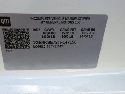 2026 Chevrolet Silverado 3500 HD Chassis Cab 4WD Crew Cab 177" WB, 60" CA Work Truck