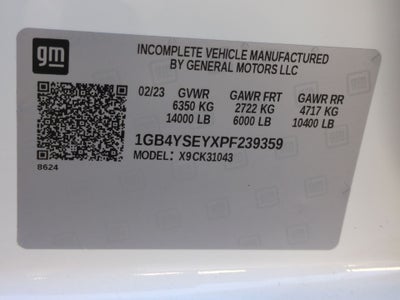 2023 Chevrolet Silverado 3500 HD Chassis Cab Work Truck