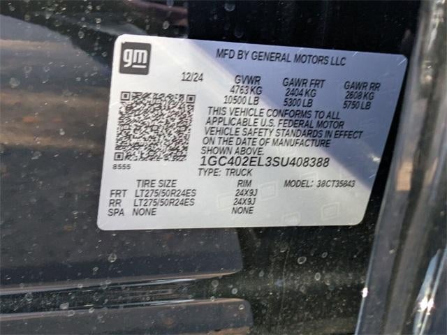 2025 Chevrolet Silverado EV e4WD Crew Cab Max Range RST