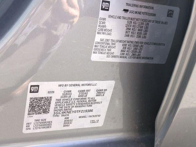 2026 Chevrolet Silverado 2500 HD Crew Cab Standard Box 4-Wheel Drive LT