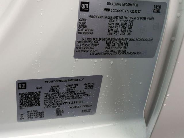 2026 Chevrolet Silverado 2500 HD Crew Cab Standard Box 4-Wheel Drive LT