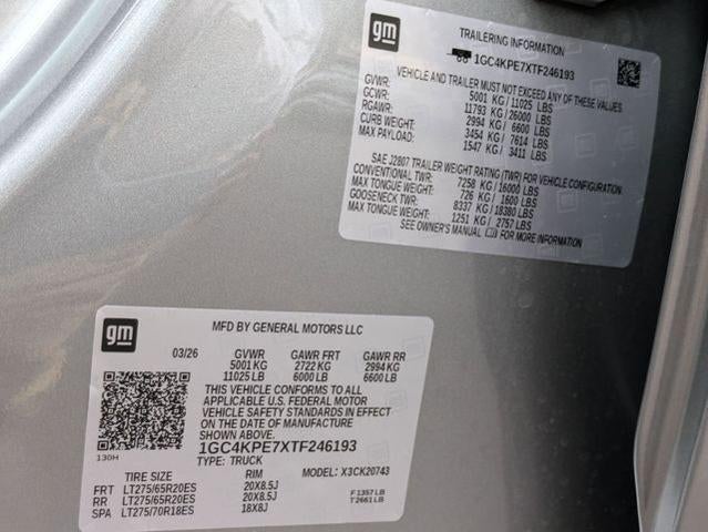 2026 Chevrolet Silverado 2500 HD Crew Cab Standard Box 4-Wheel Drive LTZ