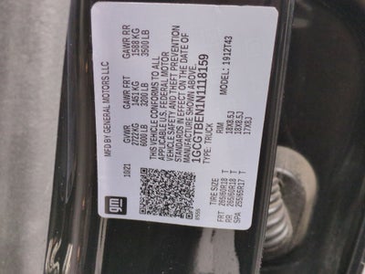 2022 Chevrolet Colorado WT Custom Special Edition