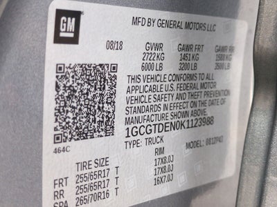 2019 Chevrolet Colorado 4WD Z71