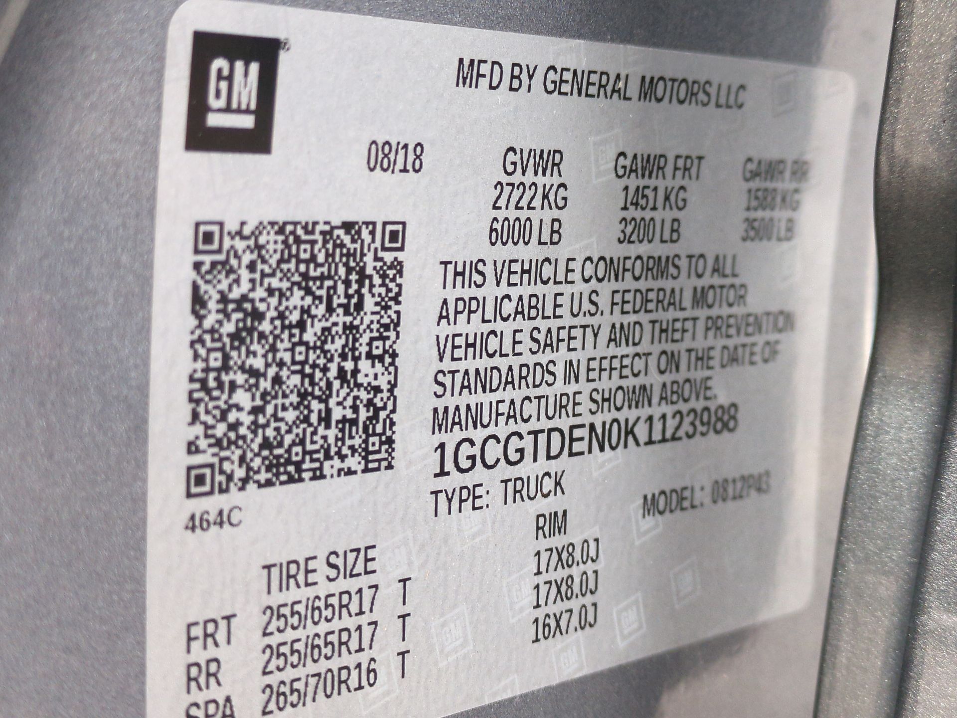 2019 Chevrolet Colorado 4WD Z71