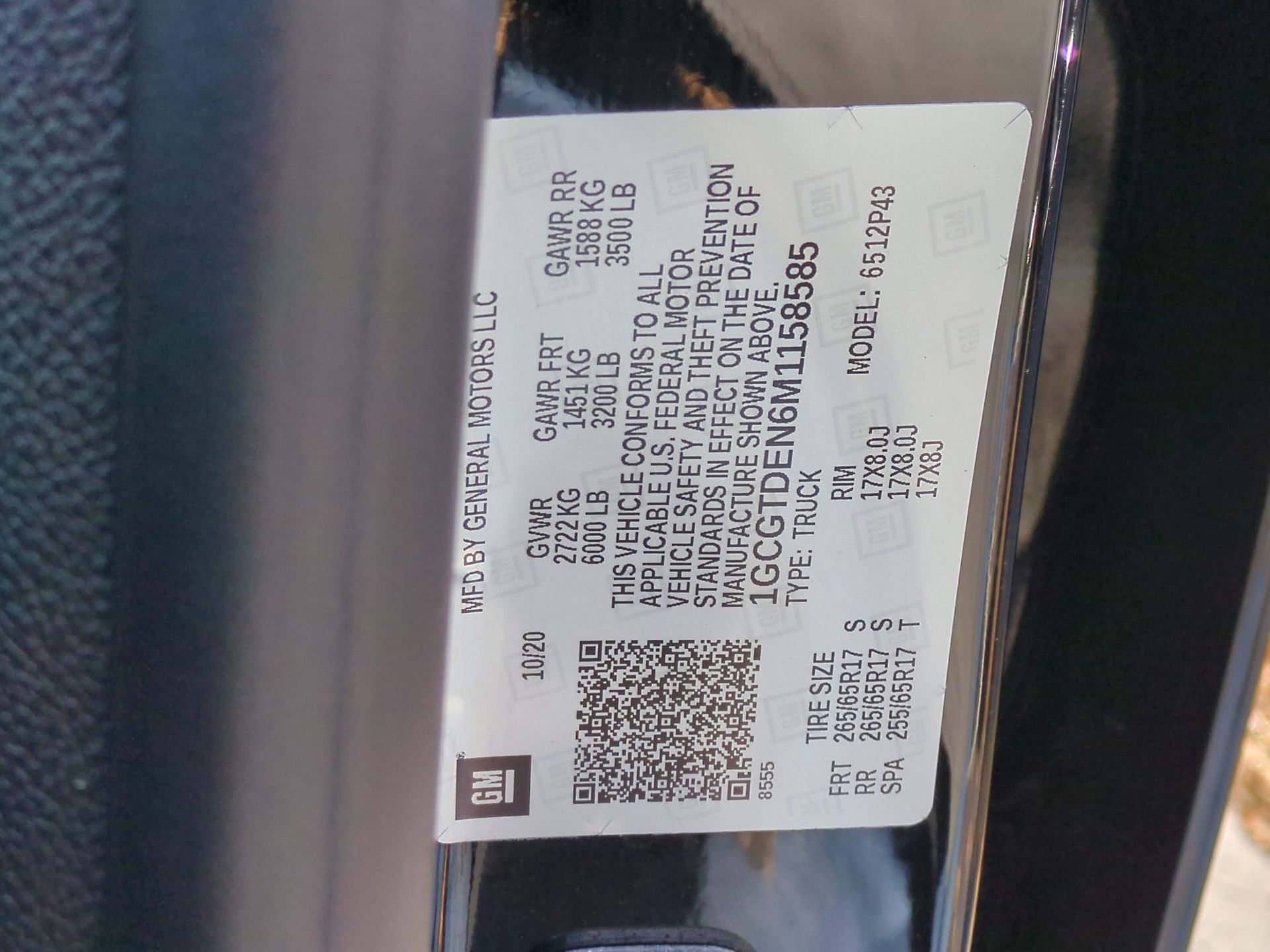 2021 Chevrolet Colorado Z71 Z71 Midnight Edition