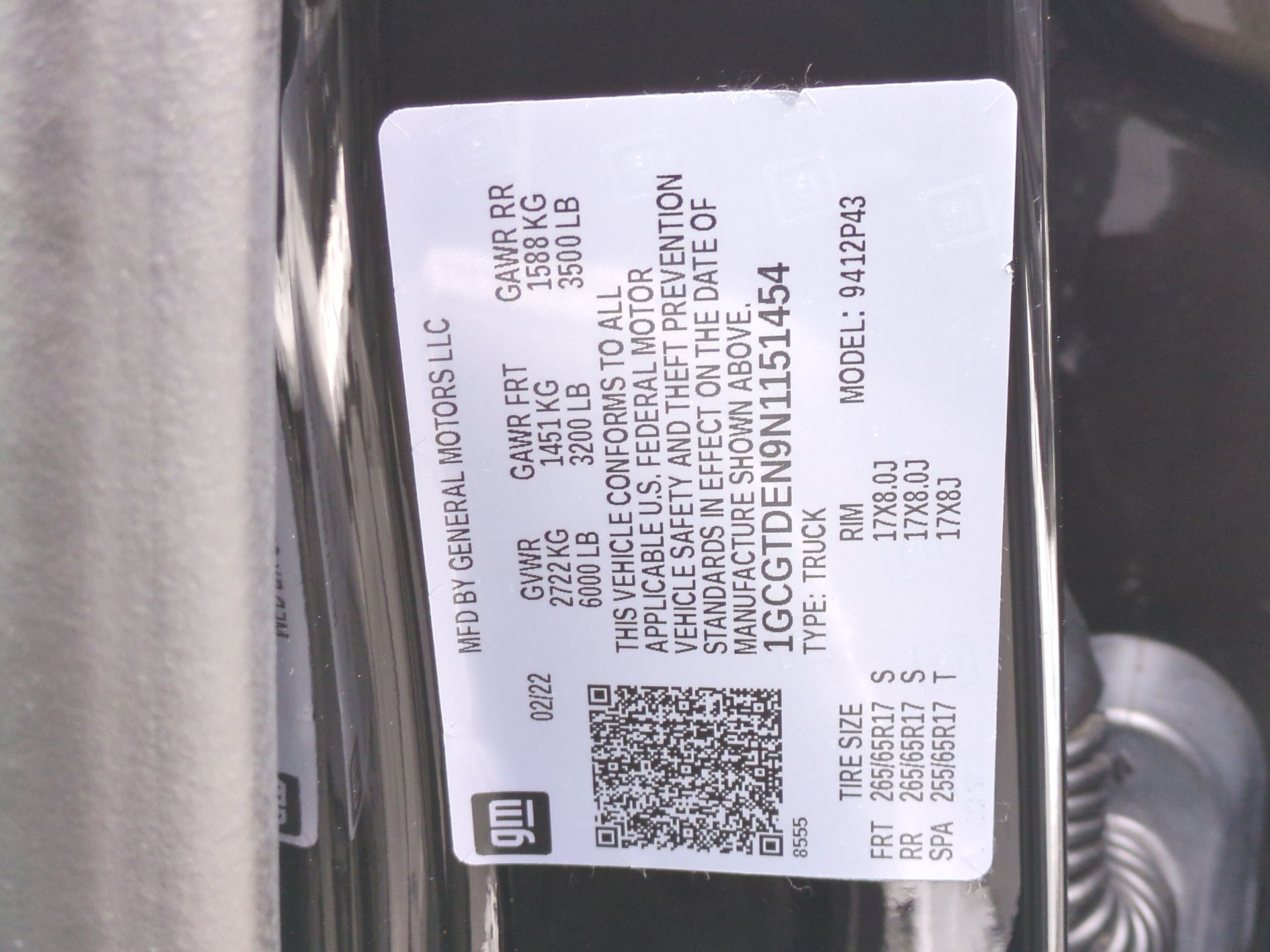 2022 Chevrolet Colorado Z71 Z71 Midnight Edition