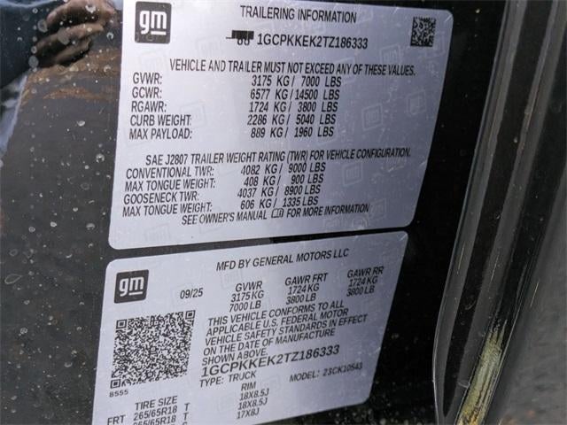 2026 Chevrolet Silverado 1500 Crew Cab Short Box 4-Wheel Drive LT 2FL