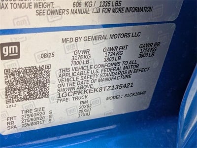 2026 Chevrolet Silverado 1500 Crew Cab Short Box 4-Wheel Drive LT 2FL