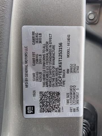 2026 Chevrolet Colorado Crew Cab Short Box 4-Wheel Drive Work Truck