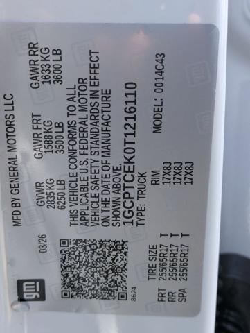 2026 Chevrolet Colorado Crew Cab Short Box 4-Wheel Drive LT