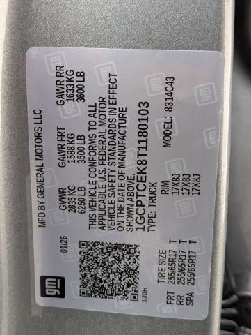 2026 Chevrolet Colorado Crew Cab Short Box 4-Wheel Drive LT