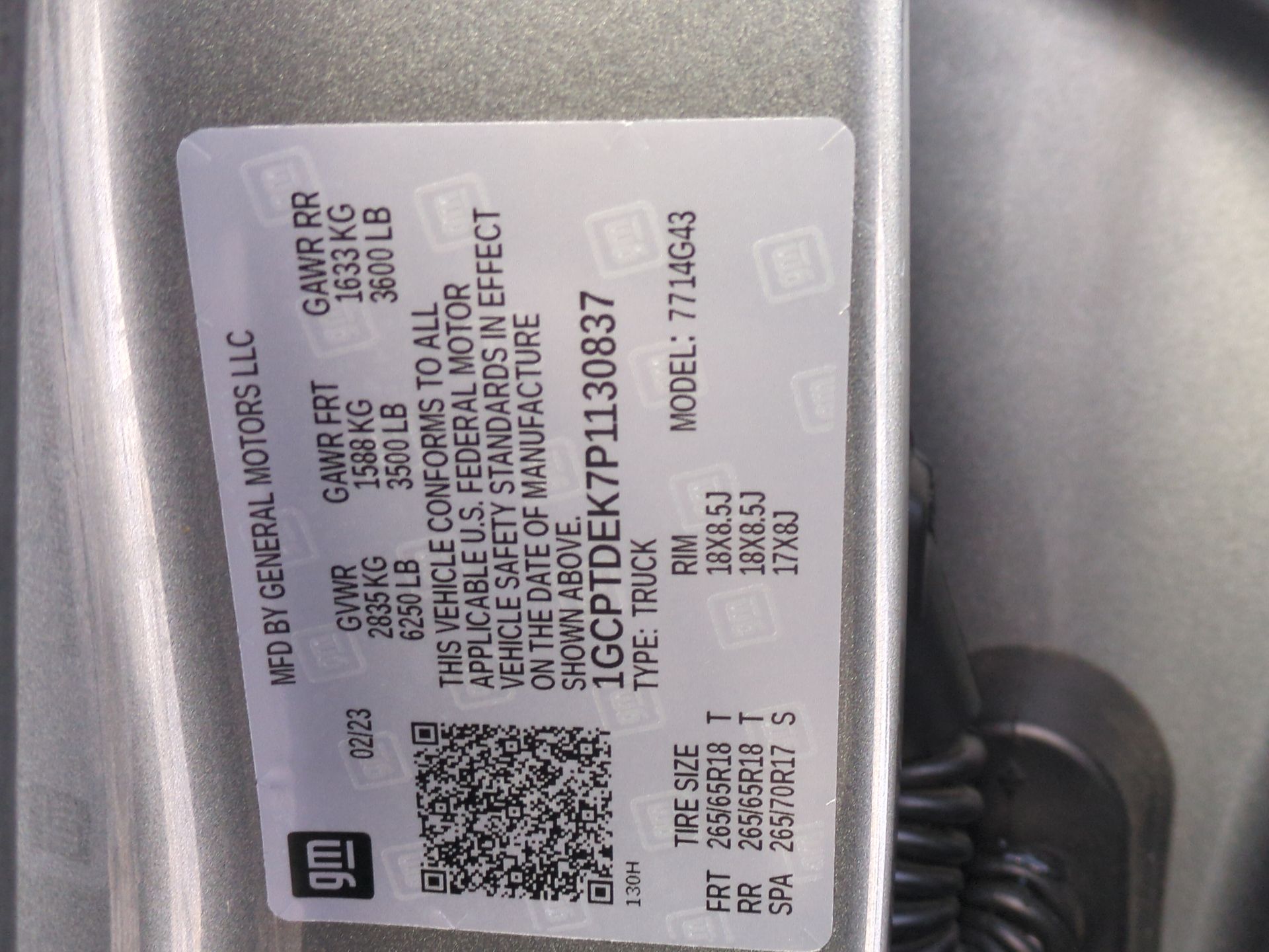 2023 Chevrolet Colorado Z71