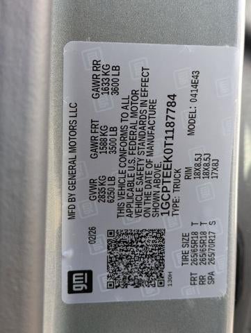 2026 Chevrolet Colorado Crew Cab Short Box 4-Wheel Drive Trail Boss