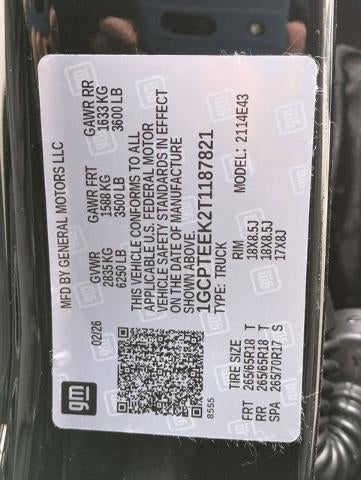 2026 Chevrolet Colorado Crew Cab Short Box 4-Wheel Drive Trail Boss