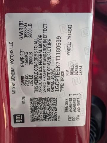 2026 Chevrolet Colorado Crew Cab Short Box 4-Wheel Drive Trail Boss