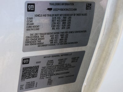 2022 Chevrolet Silverado 1500 LTD Custom