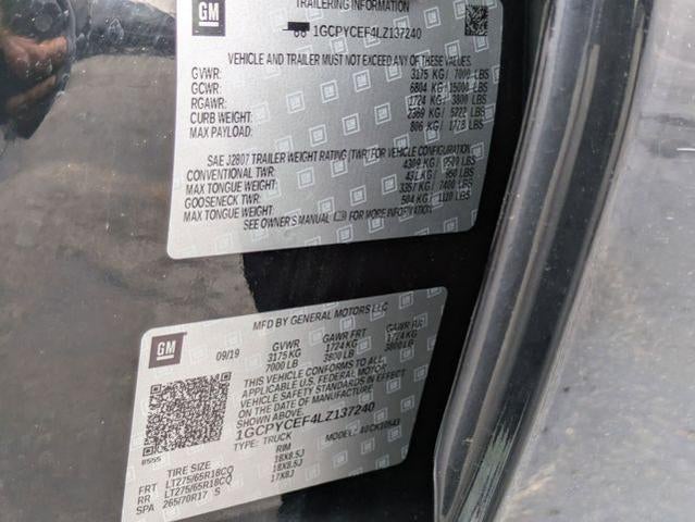 2020 Chevrolet Silverado 1500 Custom Trail Boss