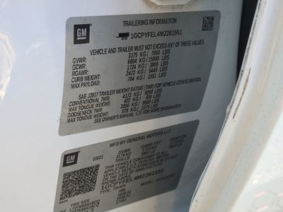 2021 Chevrolet Silverado 1500 LT Trail Boss