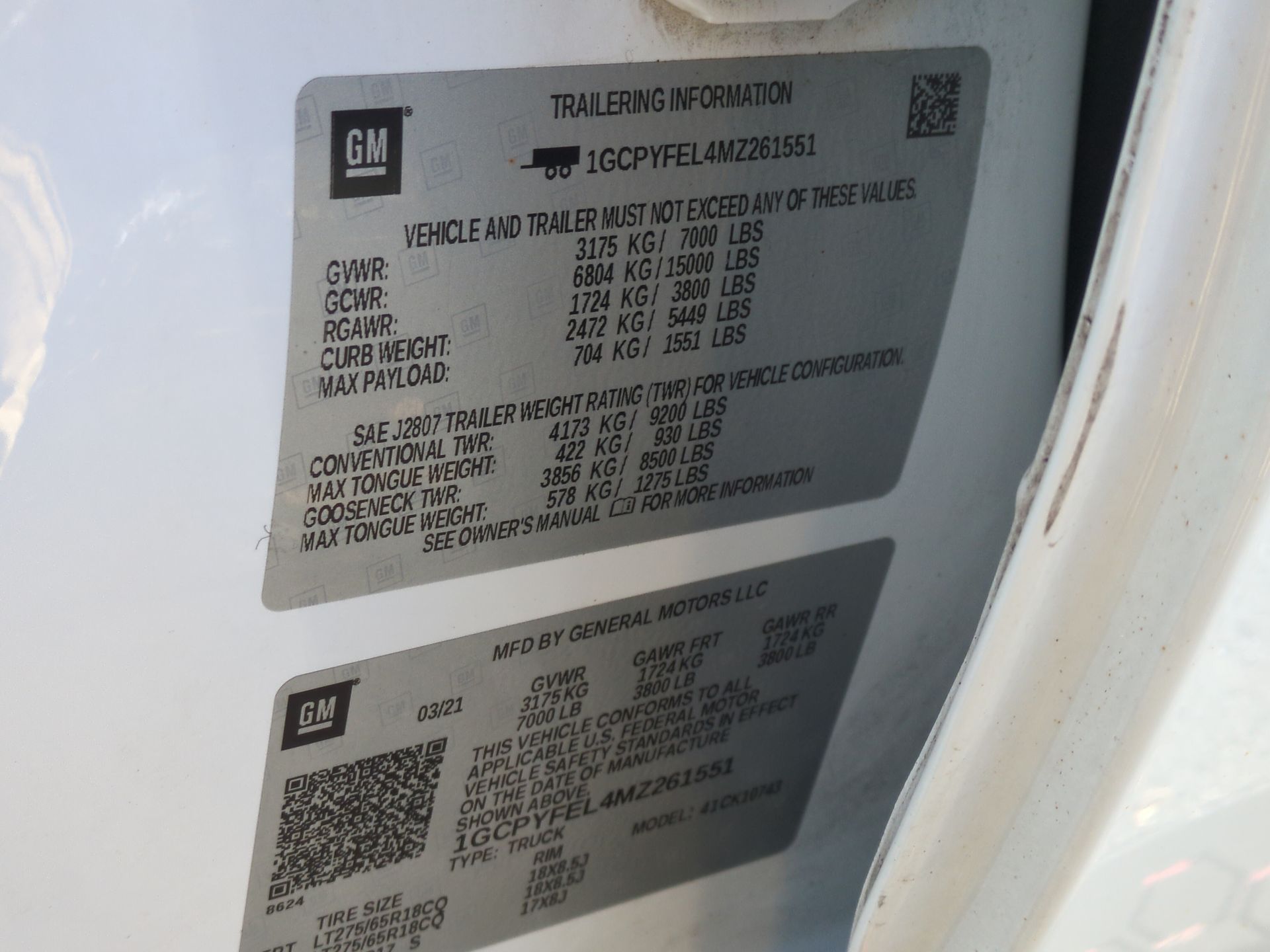 2021 Chevrolet Silverado 1500 LT Trail Boss