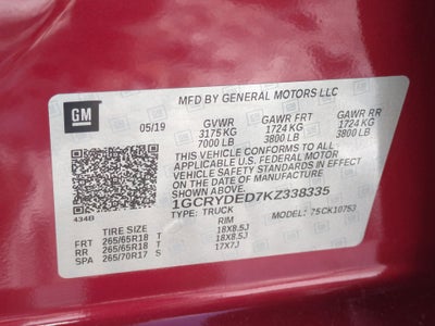 2019 Chevrolet Silverado 1500 LT All Star Edition