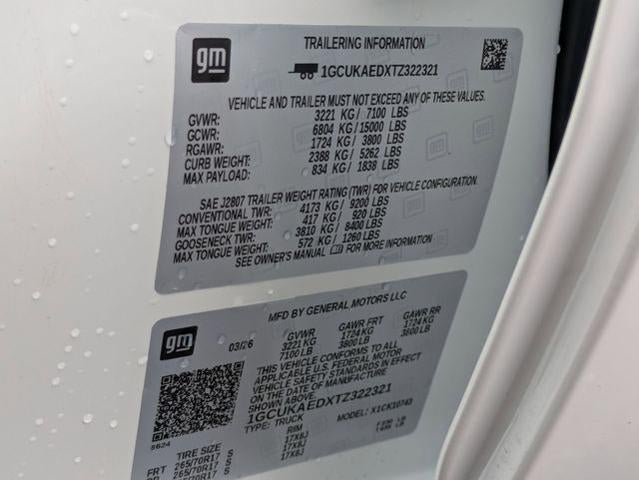 2026 Chevrolet Silverado 1500 Crew Cab Standard Box 4-Wheel Drive WT