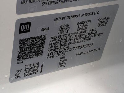 2026 Chevrolet Silverado 1500 Crew Cab Standard Box 4-Wheel Drive LT