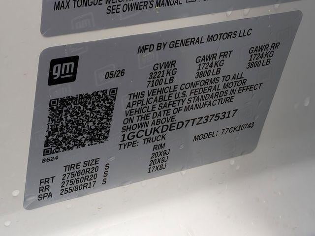 2026 Chevrolet Silverado 1500 Crew Cab Standard Box 4-Wheel Drive LT