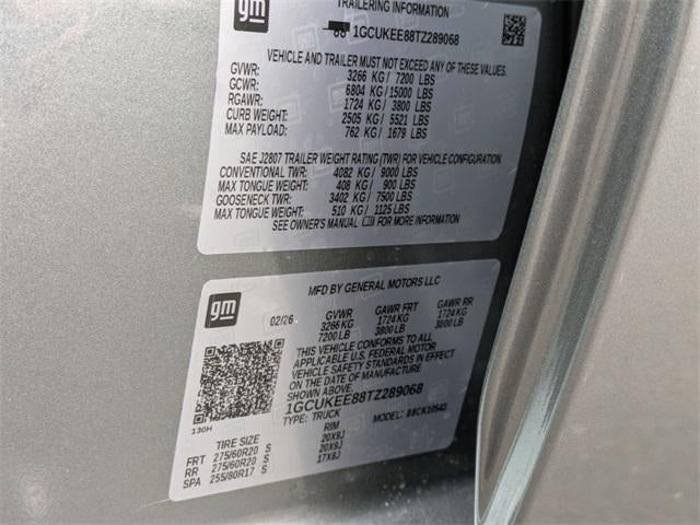 2026 Chevrolet Silverado 1500 Crew Cab Short Box 4-Wheel Drive RST