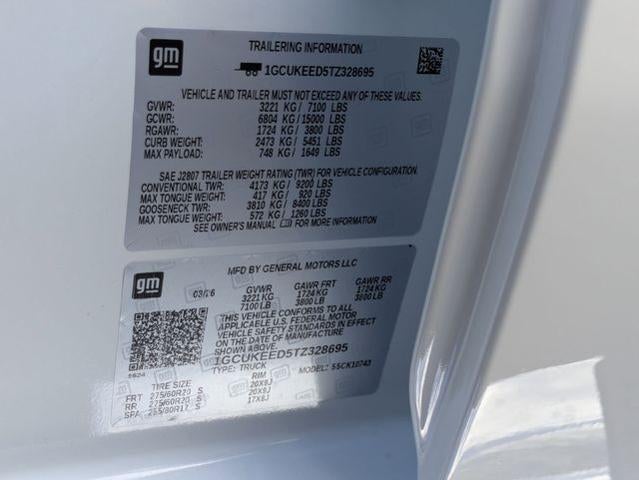 2026 Chevrolet Silverado 1500 Crew Cab Standard Box 4-Wheel Drive RST