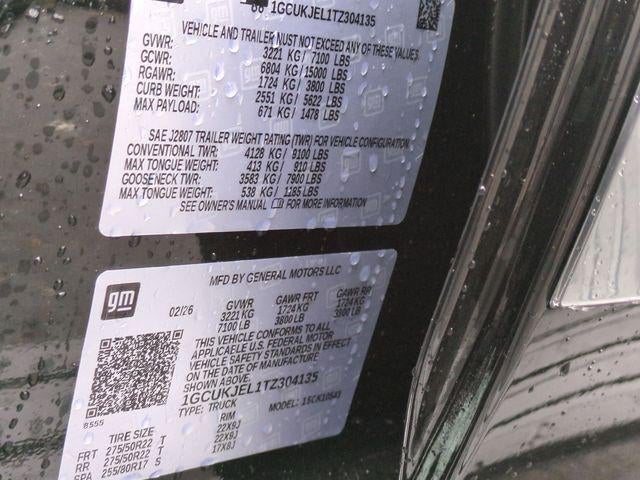 2026 Chevrolet Silverado 1500 Crew Cab Short Box 4-Wheel Drive High Country