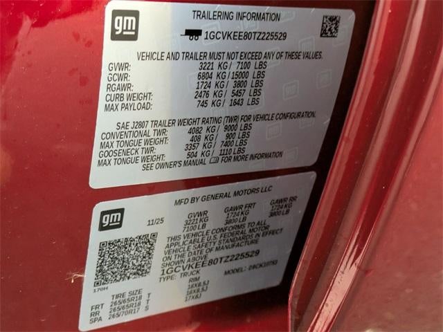 2026 Chevrolet Silverado 1500 Double Cab Standard Box 4-Wheel Drive RST