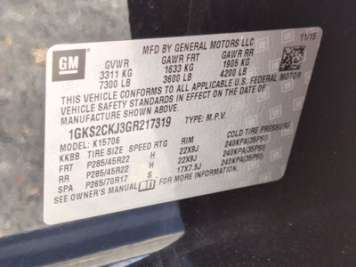 2016 GMC Yukon Denali