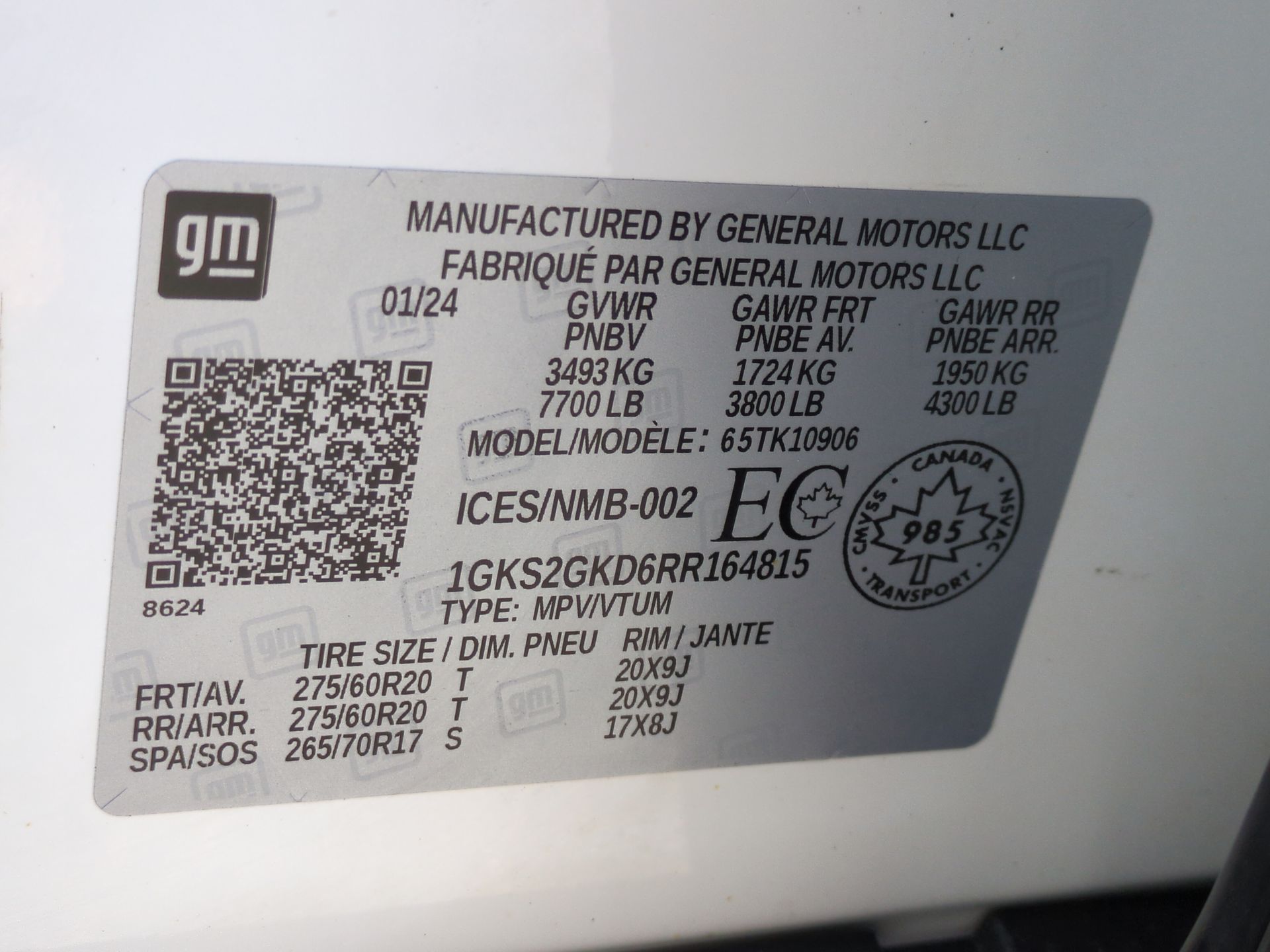 2024 GMC Yukon XL SLT