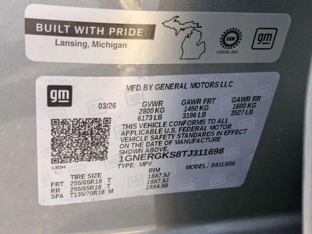 2026 Chevrolet Traverse LT w/1LT