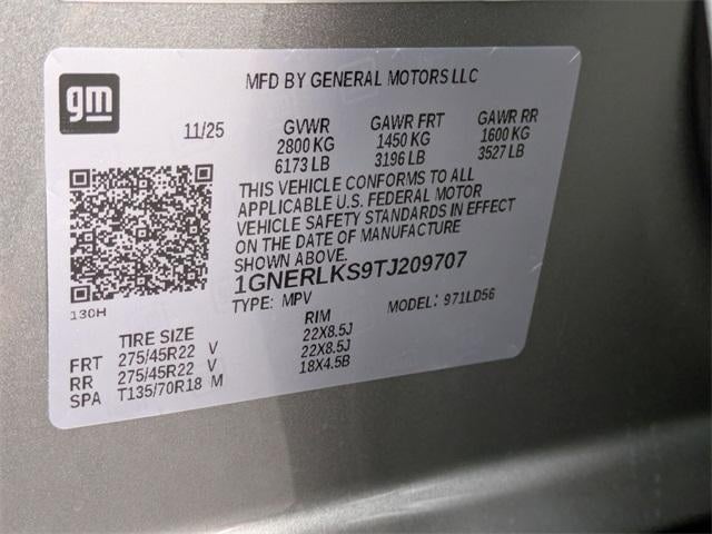 2026 Chevrolet Traverse RS w/1RS