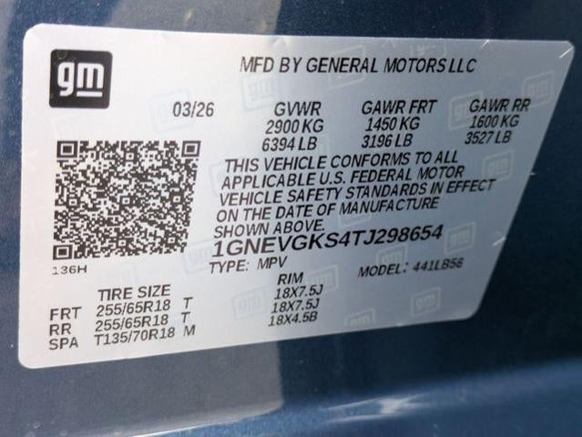 2026 Chevrolet Traverse LT w/2LT